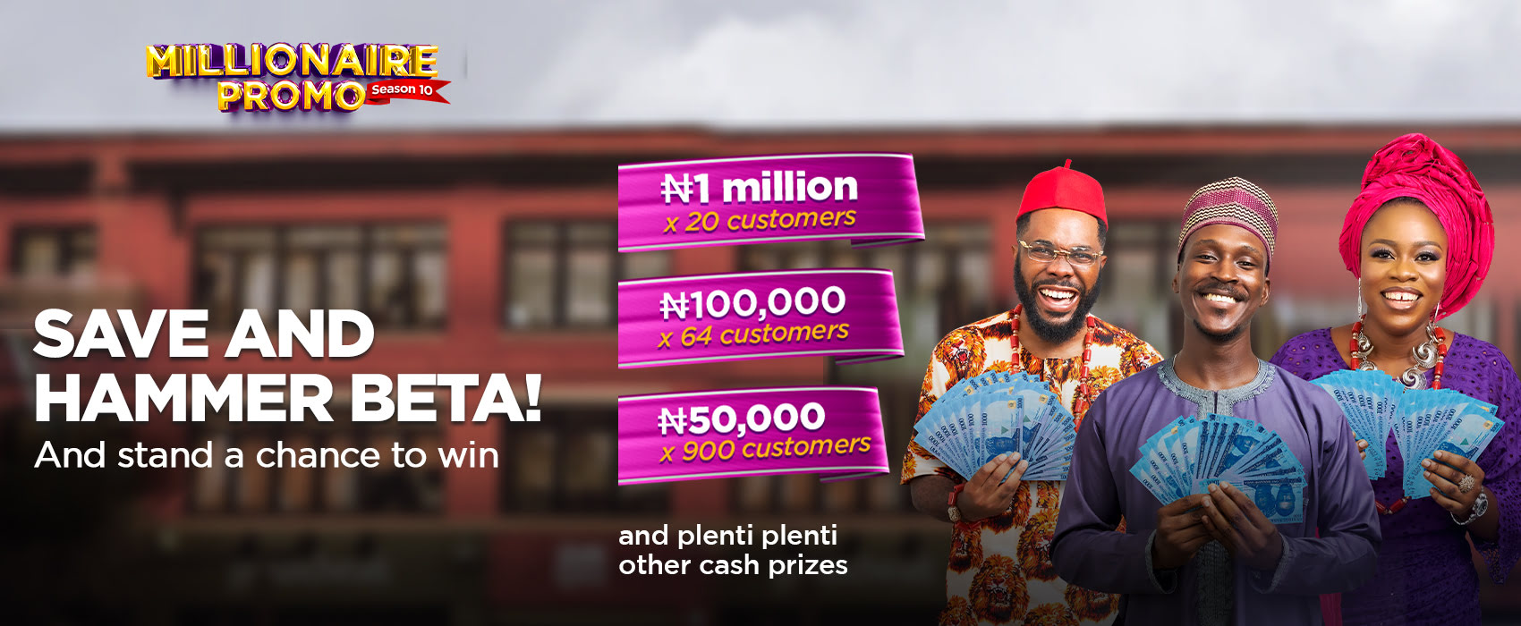 FCMB Millionaire Promo